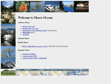 Tablet Screenshot of moser-sj.com